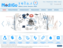 Tablet Screenshot of medigo.si
